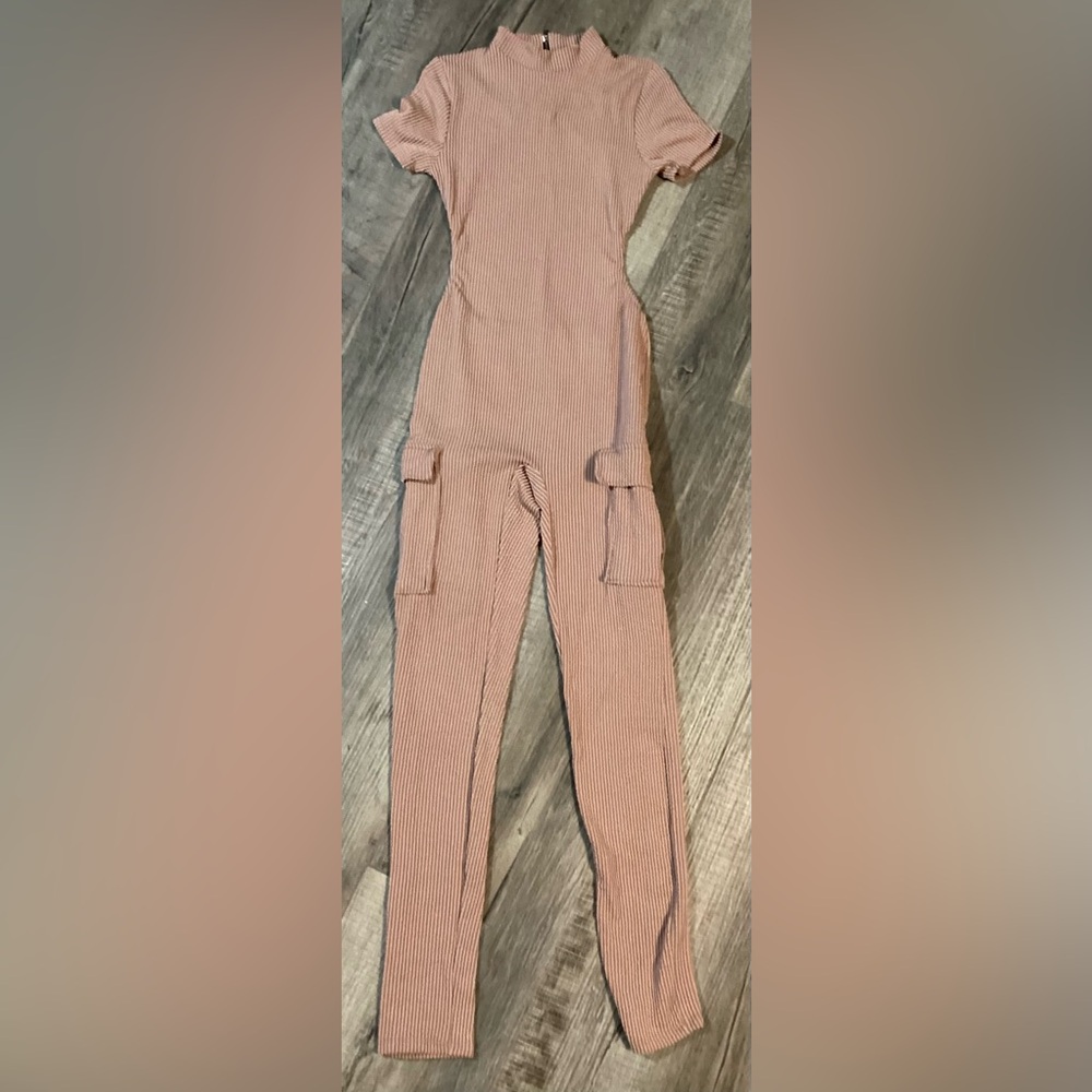 Blush Pink Jumpsuit Size Medium